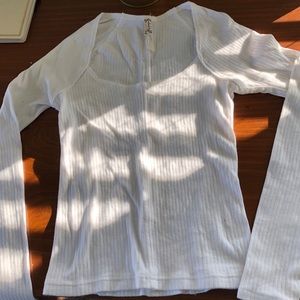Free people long sleeve stretch top